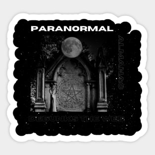 paranormal ALMANAC Sticker